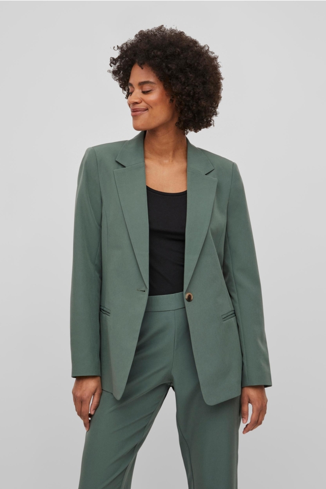 VILOWNY STRAIGHT BLAZER - NOOS 14079590 DUCK GREEN